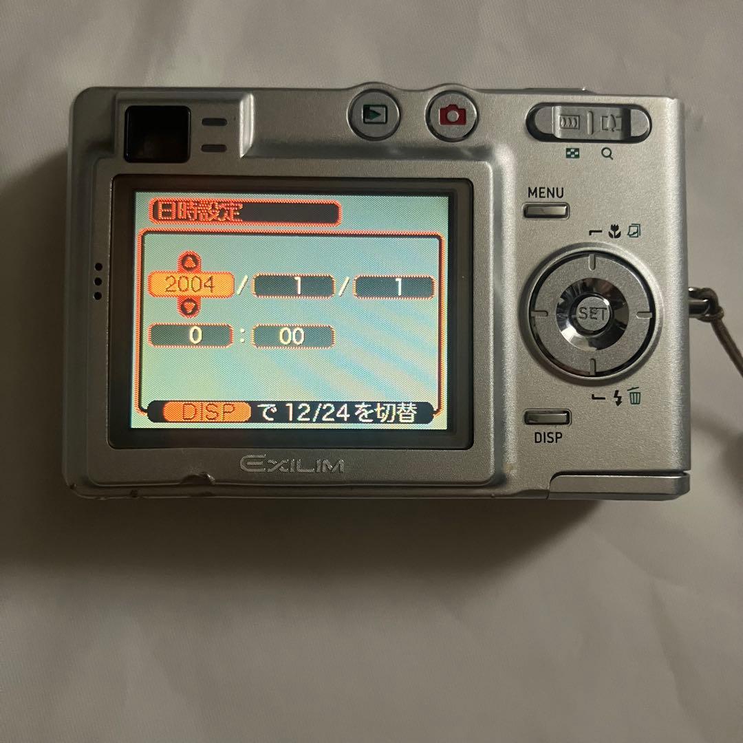 中古品 CASIO EXILIM 5.0MP コンパクトデジタルカメラ