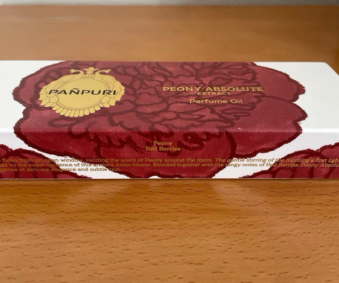 PANPURI エクストラクト パフュームオイル ピオニーアブソリュート