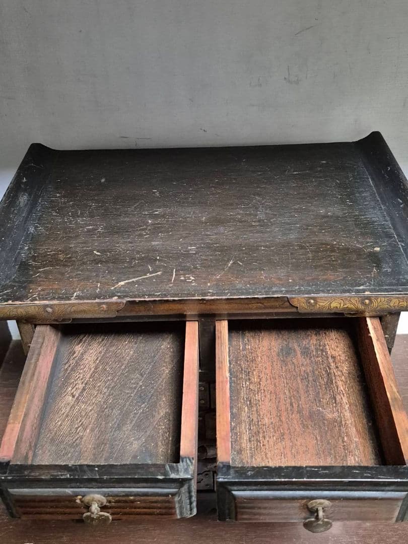 李朝家具　古道具 骨董 アンティーク 飾り金具 中国家具　工芸　キャビネット