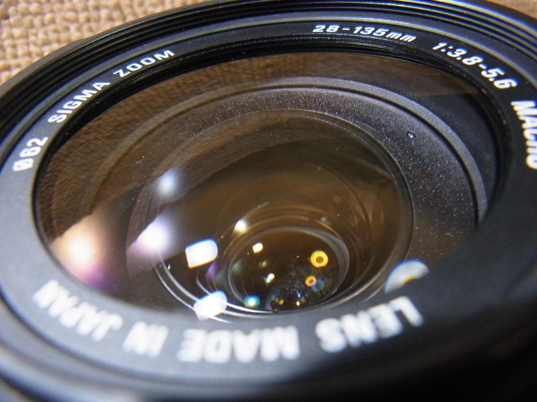 SIGMA 28-135mm 1:3.8-5.6 AF キャノンマウントレンズ