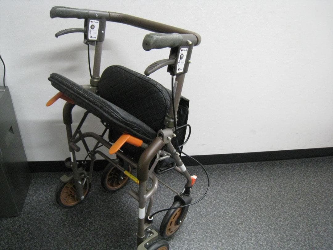 アイルリンク アイルウォークα 自動ブレーキ 歩行器 シルバーカー