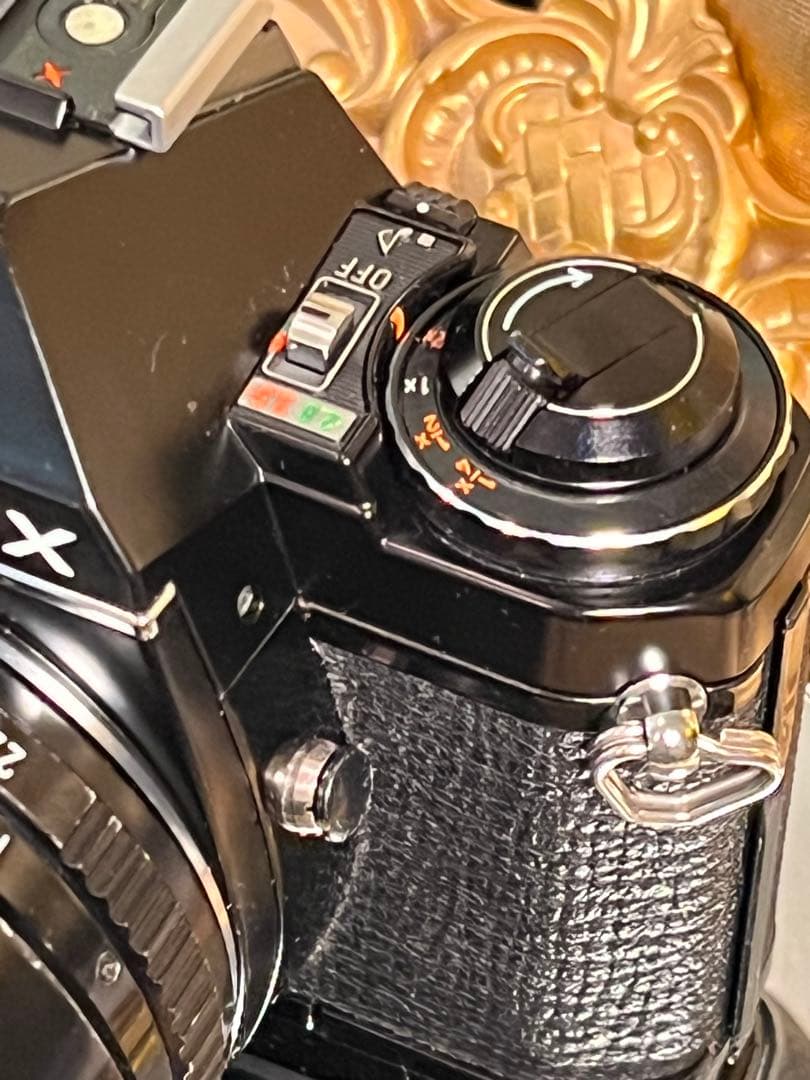世界初AF一眼レフ PENTAX ME-F 専用AFレンズ2本付 修理前提