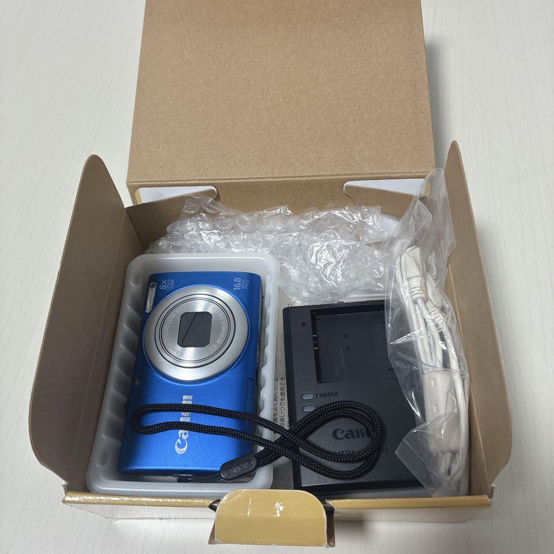極美品✨ キヤノン Canon PowerShot A4000 IS ブルー