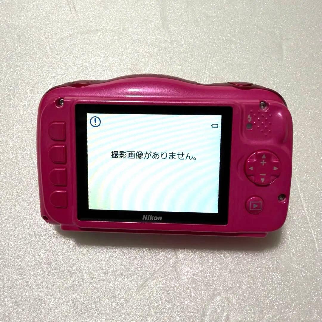 Nikonニコン COOLPIX W100 ピンク 防水 デジタル カメラ