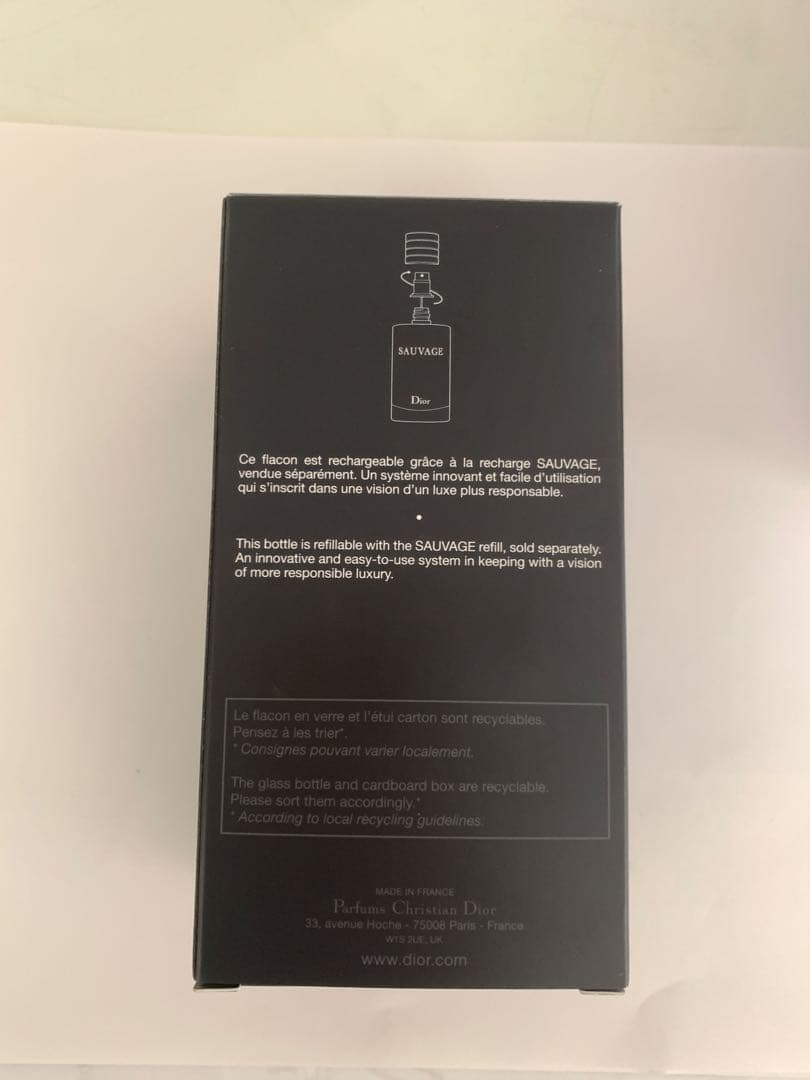 Dior SAUVAGE 香水 100ml サンプル付き