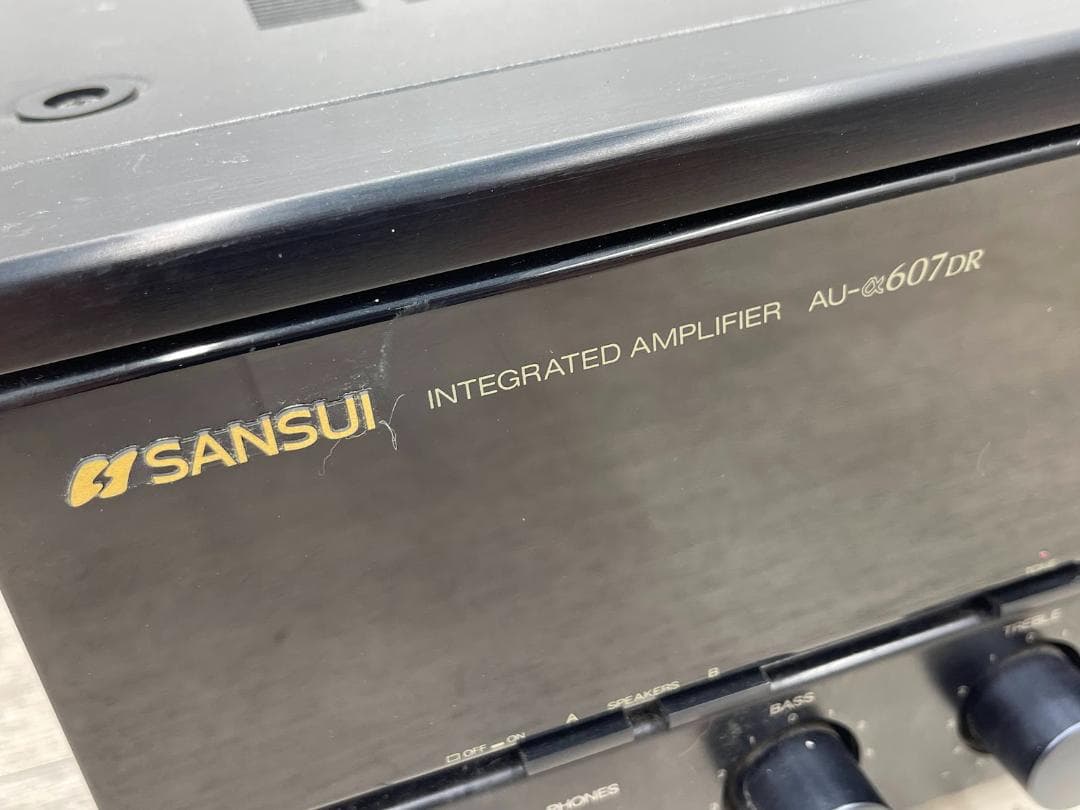 SANSUI プリメインアンプ AU-α607DR 動作確認済 サンスイ