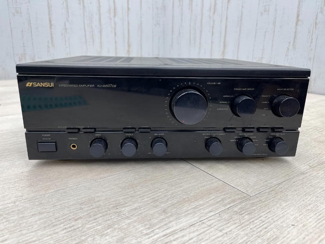 SANSUI プリメインアンプ AU-α607DR 動作確認済 サンスイ