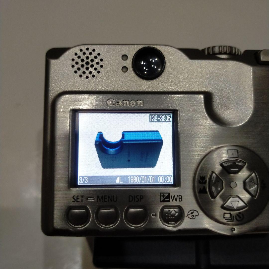 値下 動作確認済 Canon IXY コンパクトデジカメ PC1026 シルバー