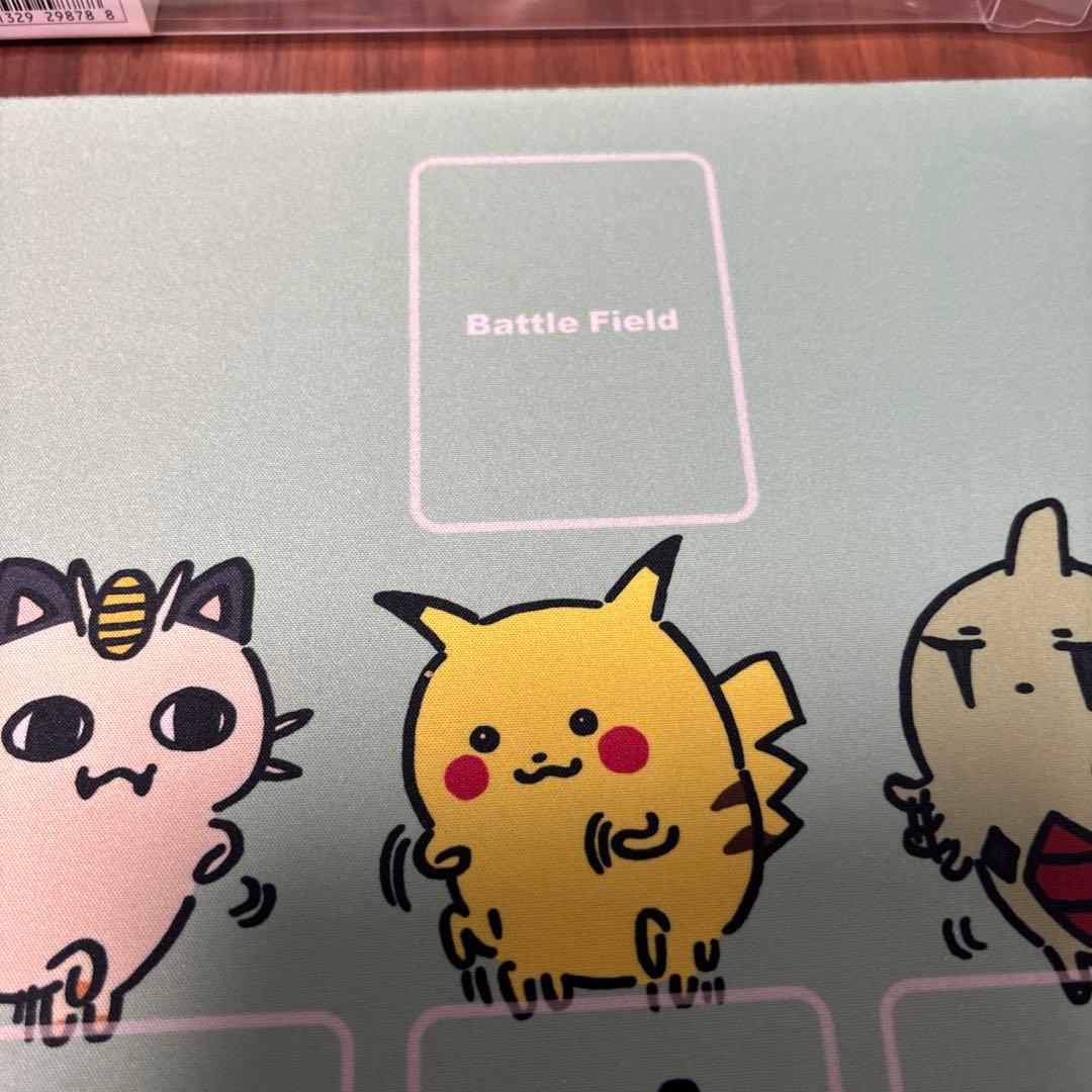 ラバープレイマット　24じかんポケモンCHU ラバーマット