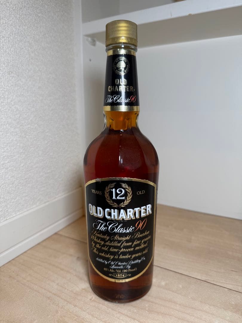 【新品未開栓】OLD CHARTER オールドチャーター 12年 バーボン 古酒