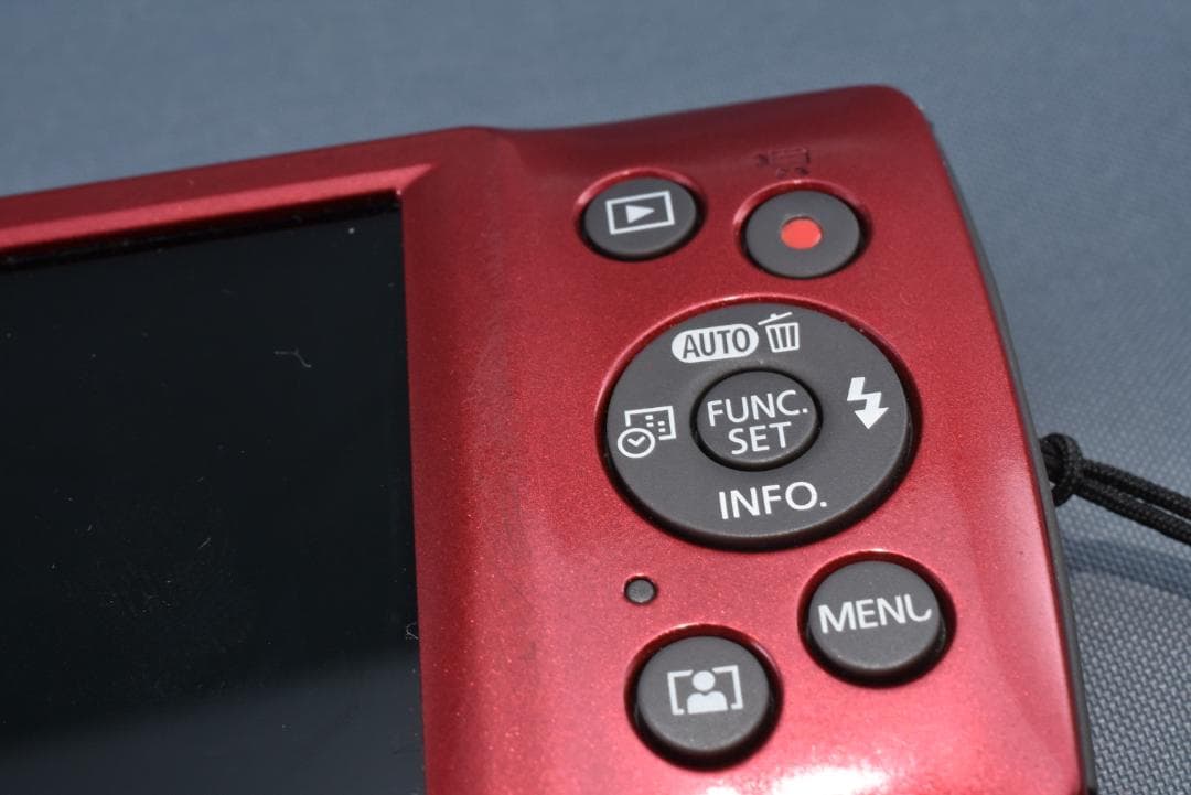 Canon ixy 200 red 美品 キャノン イクシー