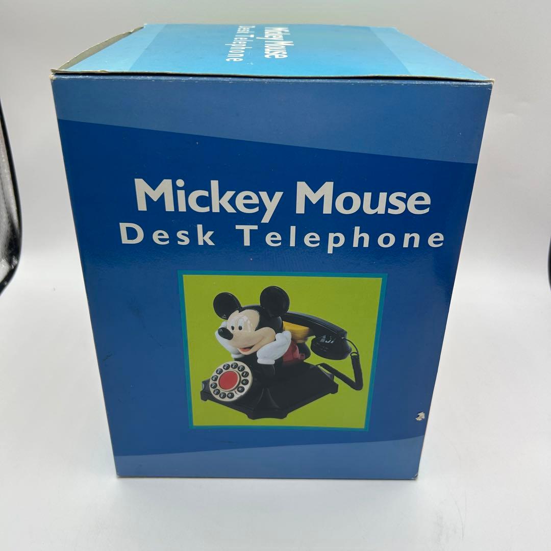 希少美品⭐️日本で使用可アメリカ限定ディズニーミッキーマウス電話機ビンテージ