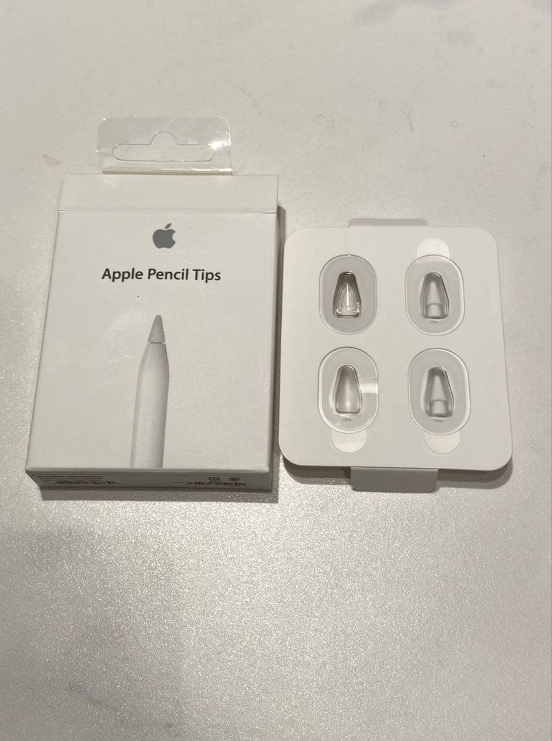 Apple Pencil 第2世代・純正先端チップ（外箱・動作確認済）