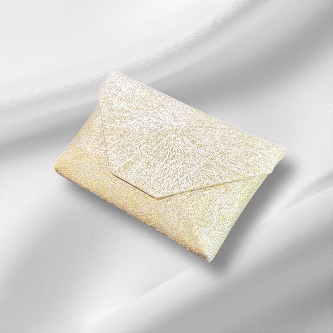 京都発　錦匠　龍村織物　/　数奇屋袋　菊もみ　 ⭐️【日本製】【新品】⭐️