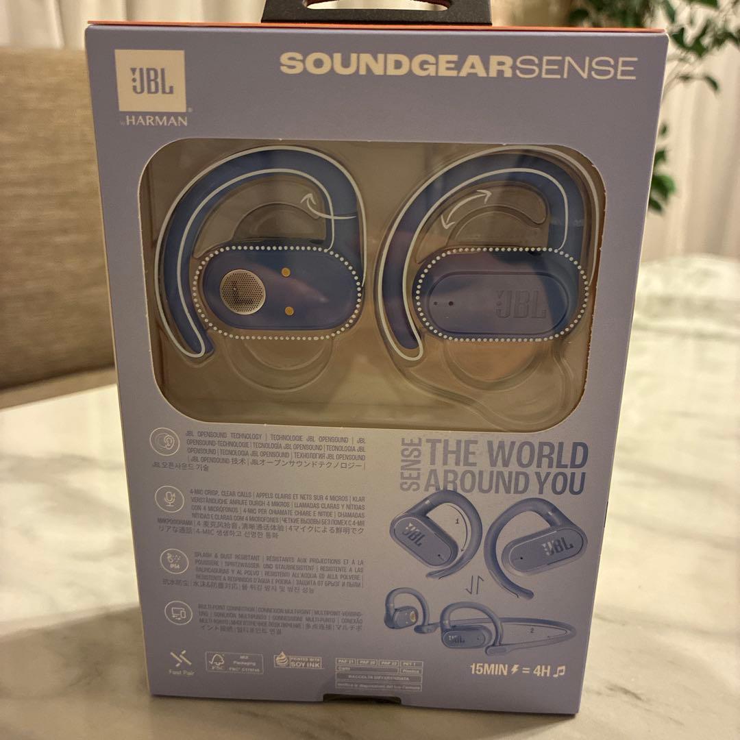 JBL SOUNDGEARSENSE ワイヤレスイヤホン ブルー