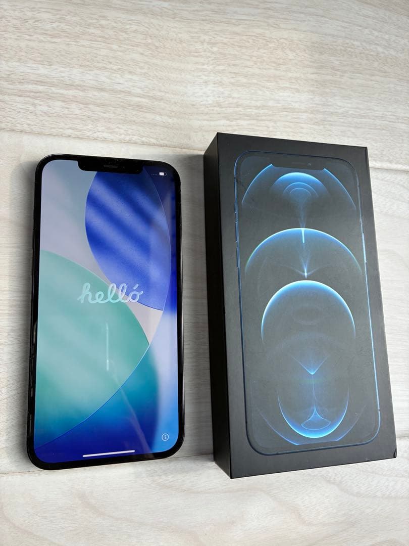 Apple iPhone 12 Pro Maxパシフィックブルー 256GB