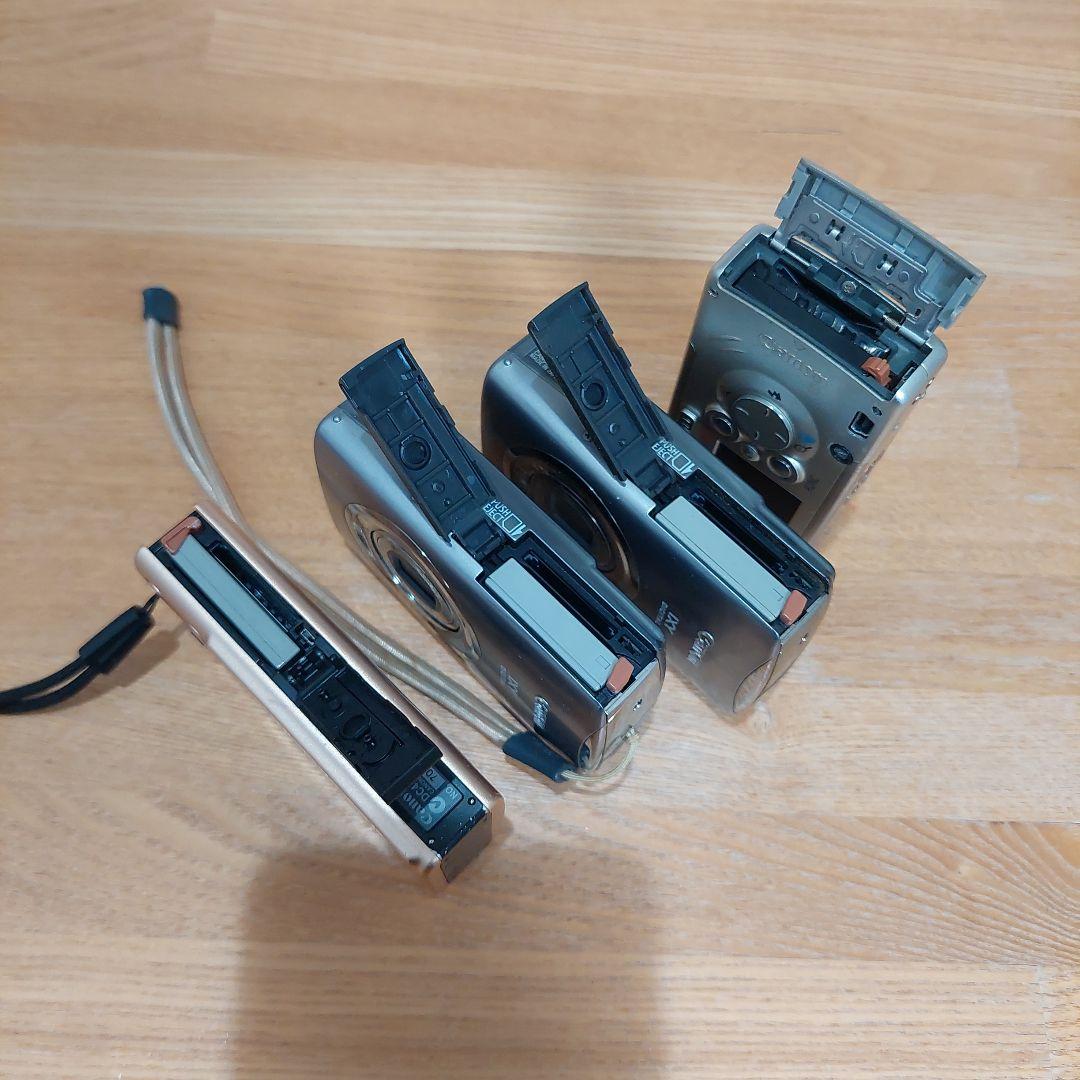 ジャンク品 デジカメ Canon IXY コンパクトデジタルカメラ 4台セット