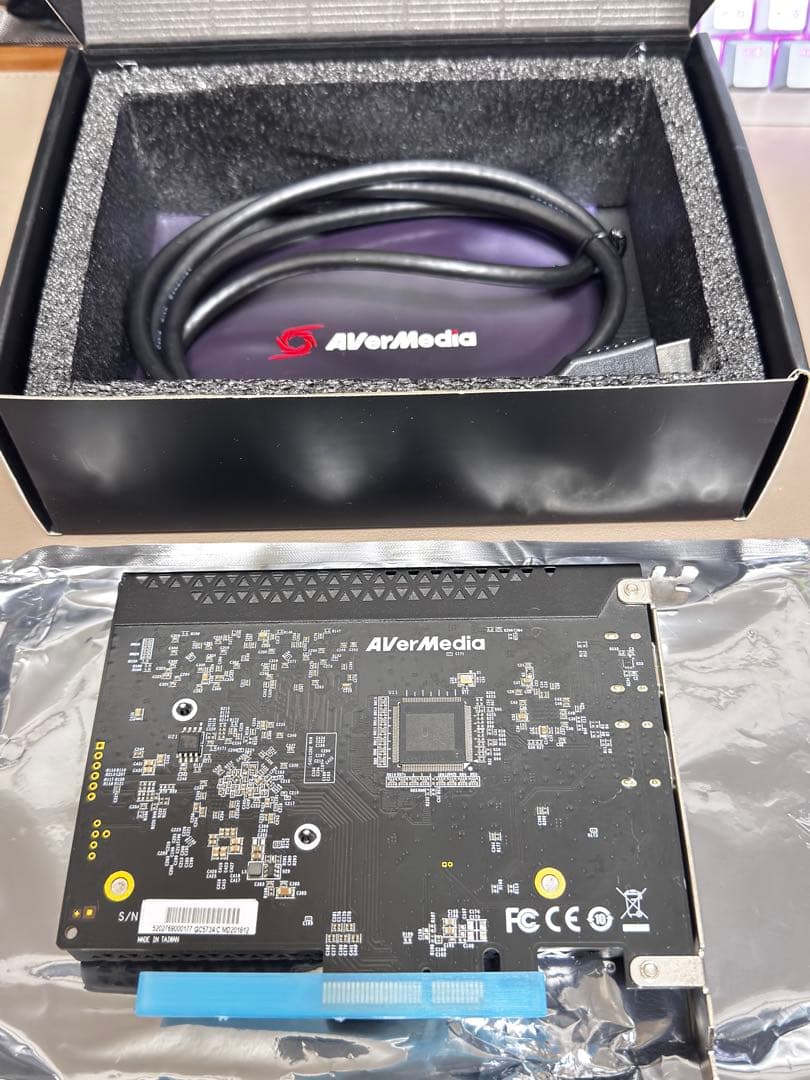 AVerMedia GC573 4K対応キャプチャーボード 箱あり 動作確認済