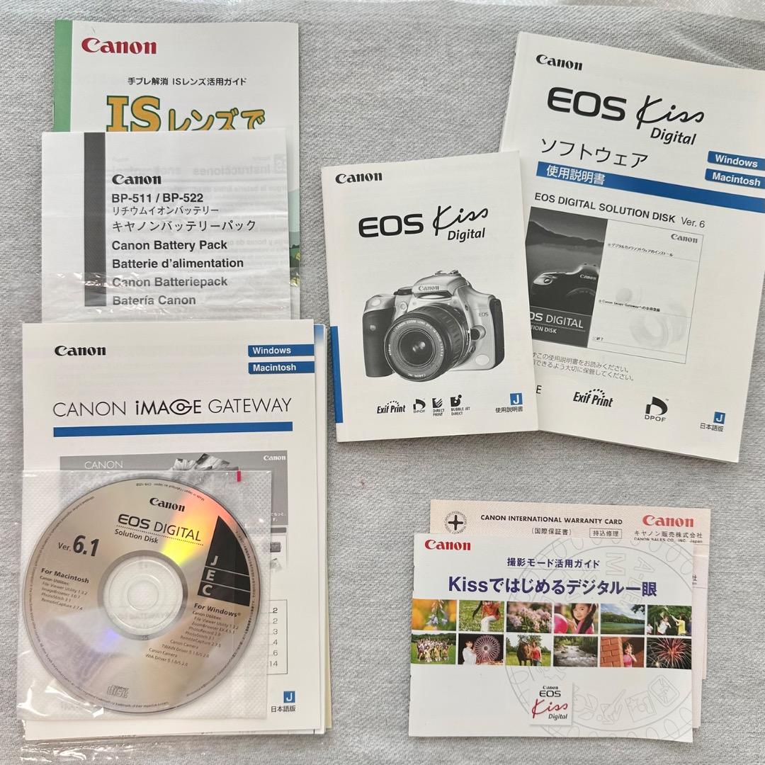 Canon EOS Kiss 初代 DS6041 デジタル一眼レフ