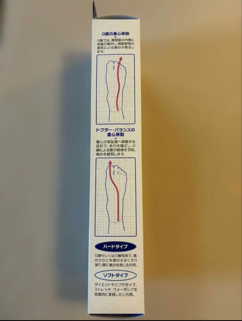 Dr. BALANCE インソール ハードタイプ M（24～25cm）未使用
