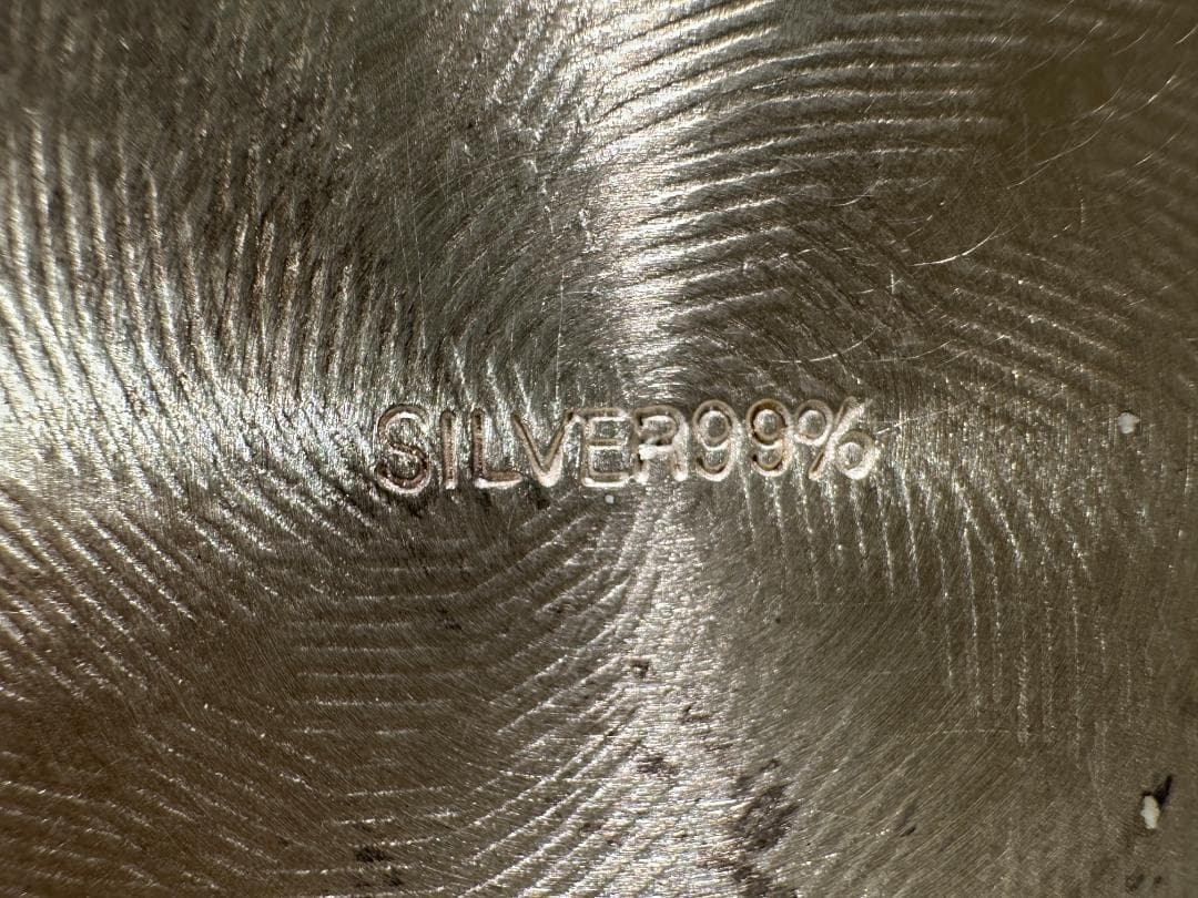 UM9-2S65　韓国美術　純銀製　七宝焼花卉文蓋物　重さ165g　美品　共箱