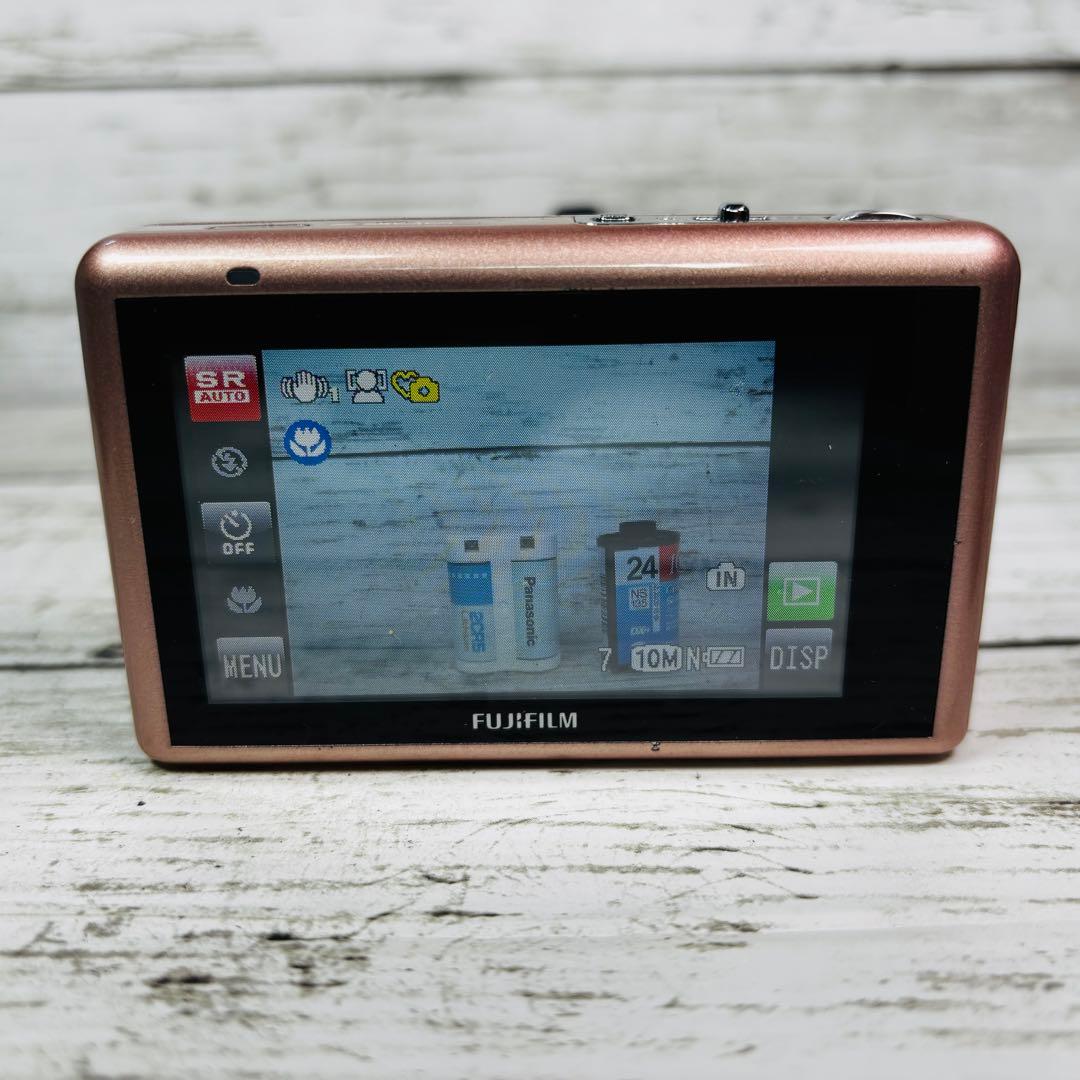【動作良好】富士フイルム デジタルカメラFINEPIX Z300 ピンクゴールド