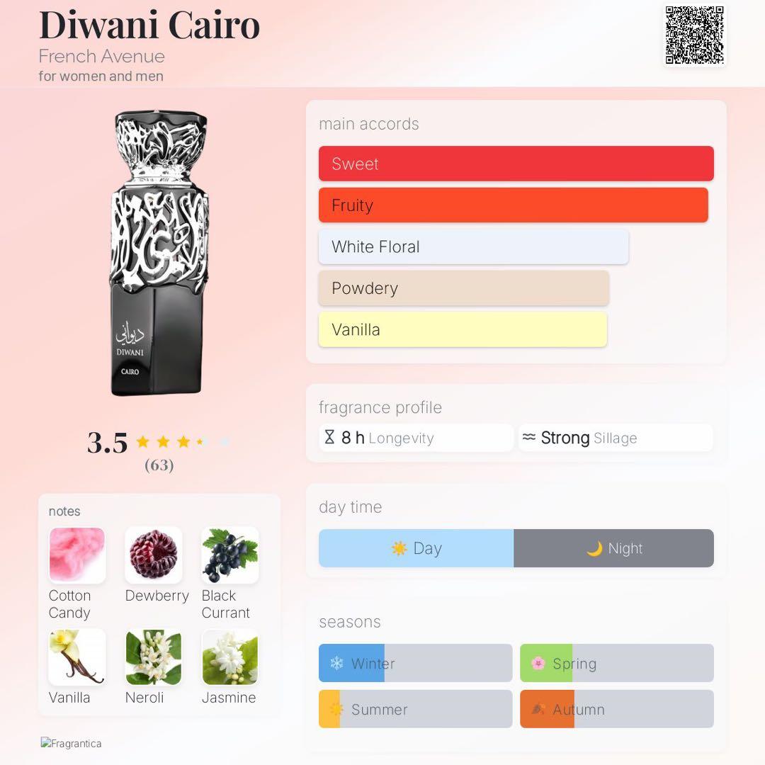 FRENCH AVENUE • ￼DIWANI 香水 (黒・白) 2点セット￼