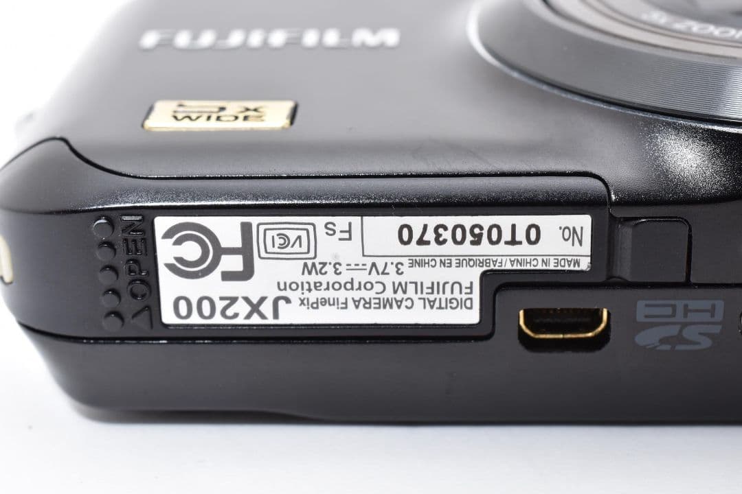 FUJIFILM FinePix JX200 ブラック