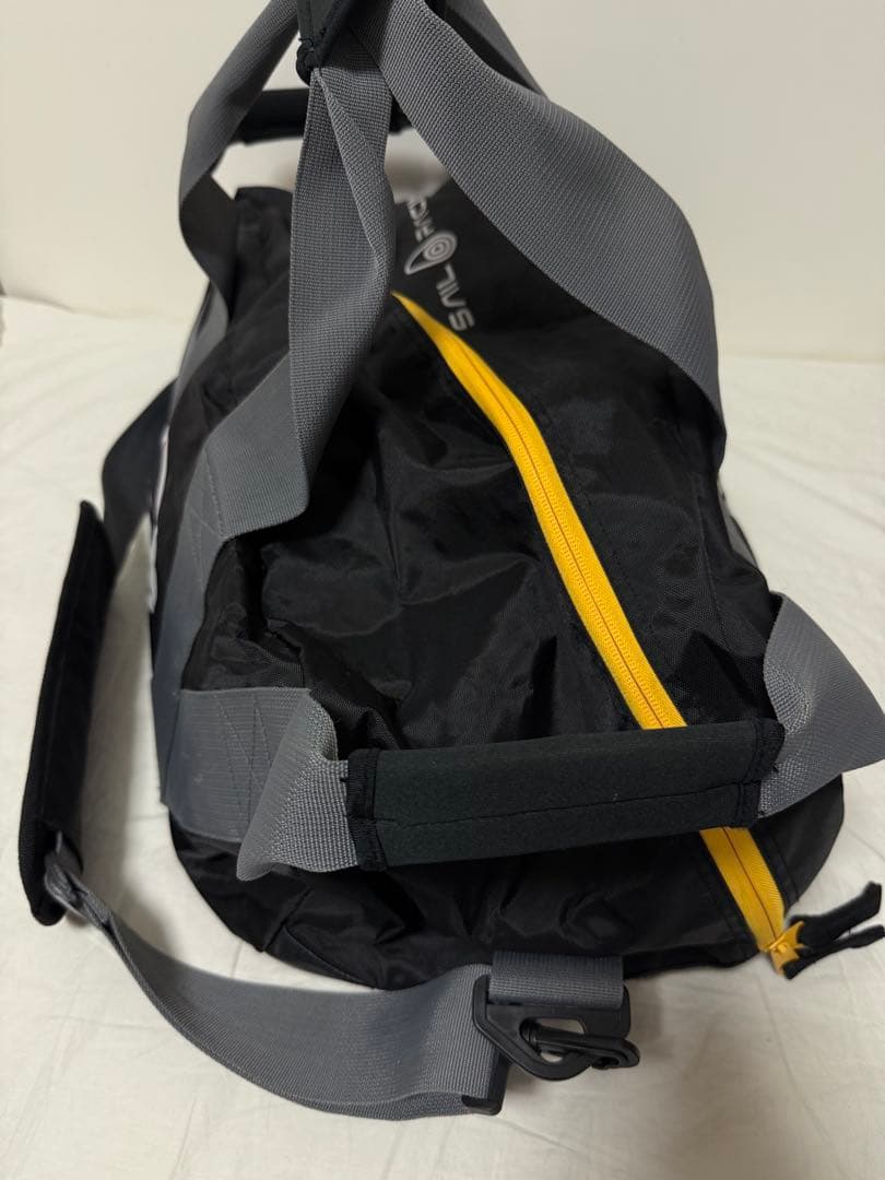 SAIL RACING セイルレーシング　ボストンバッグ　黒×グレー