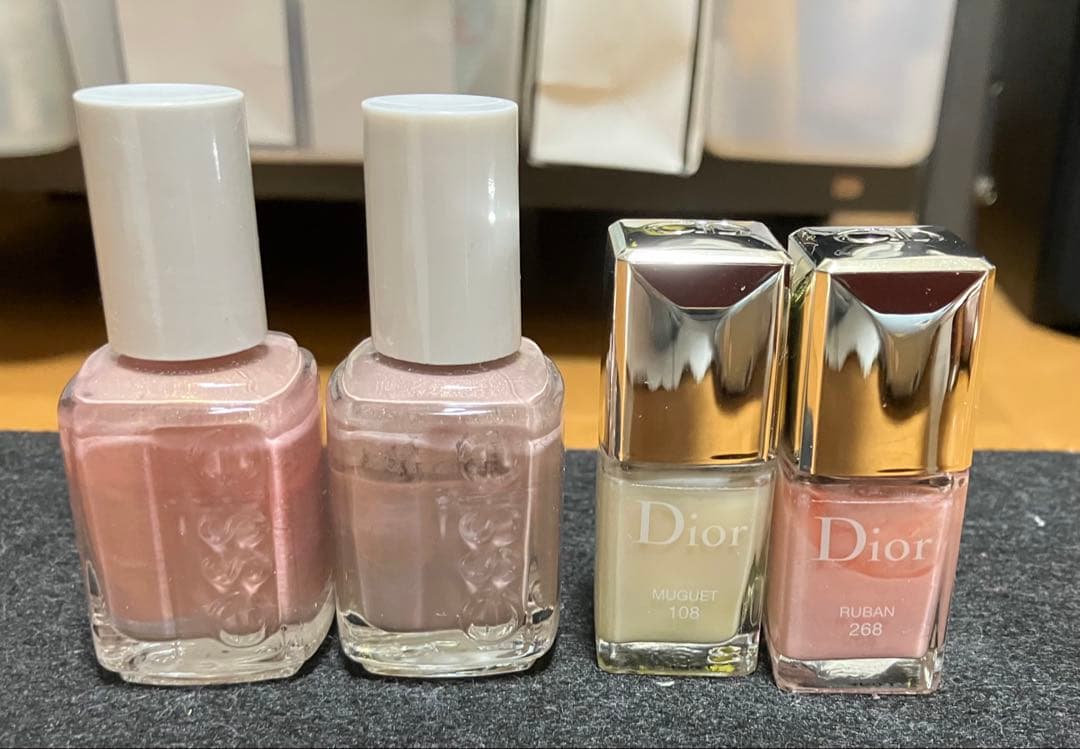 ユーズド品　OPI、Essie、ディオール、ヘレナ　ネイルカラー24本まとめ売り