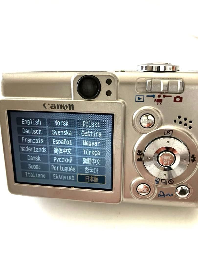 Canon IXUS 40 コンパクトデジタルカメラ【海外仕様】