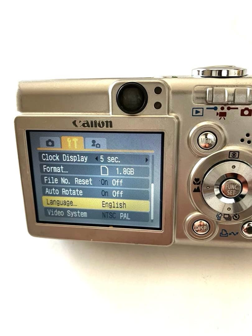 Canon IXUS 40 コンパクトデジタルカメラ【海外仕様】