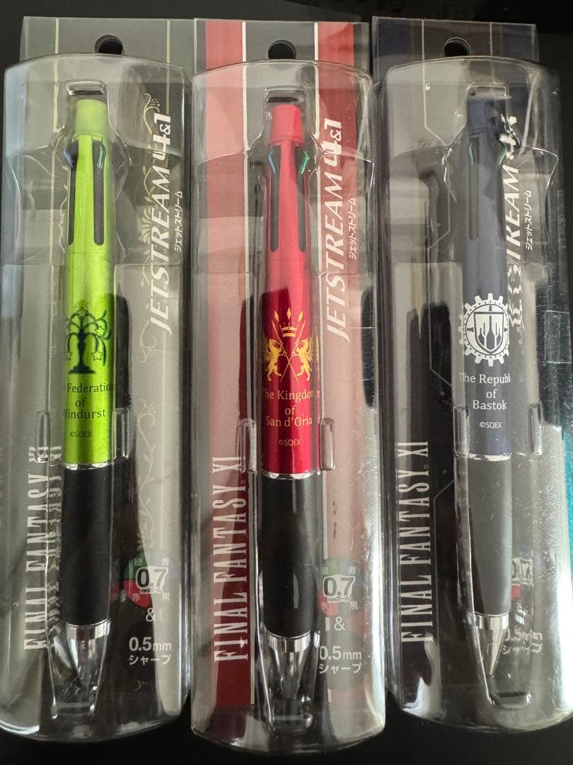 FF11 ヴァナディール秘蔵展　JETSTREAM 三国セット